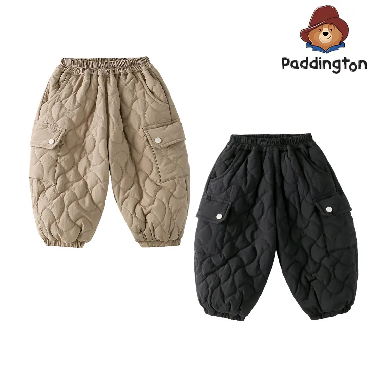 PADDINGTON/帕丁顿熊儿童新款加绒裤子秋冬保暖休闲裤25103