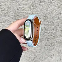 适用小米手环10表带XIAOMI9NFC版皮带夏季绿色清新9PRO腕带男女通