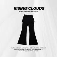 RISING&CLOUDS【加绒版】深圳南油秋冬款加绒裙屁帘休闲裤100253