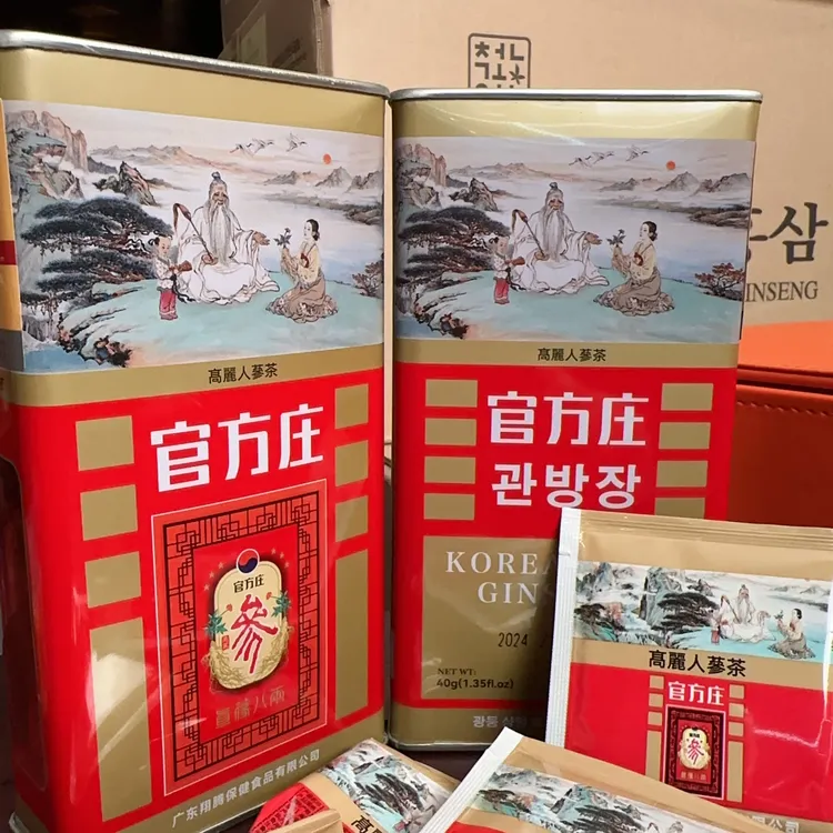 官方庄（散装农产品） 人参茶 40g/盒