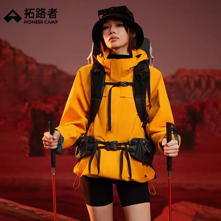 【朱雀冲锋衣】拓路者冲锋衣男款户外徒步登山防风防水女士旅行外套