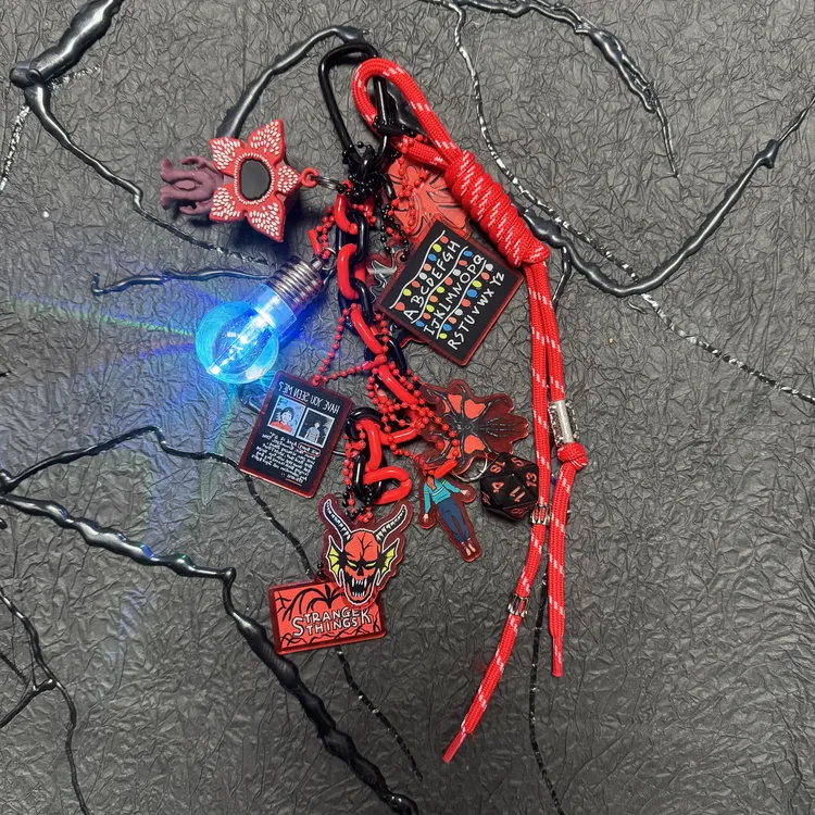 怪奇物语主题书包挂件材料包可自由组合