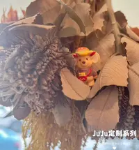 【福利不售后】【JuJu定制-网红袋鼠小豆】仿真定制食玩DIY树脂卡通