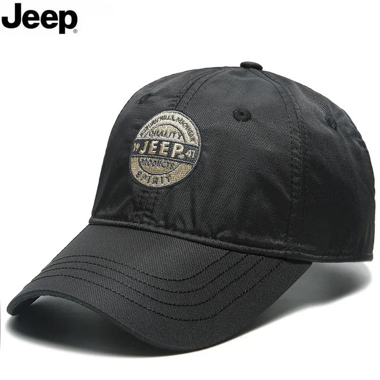 休闲弯檐后打孔棒球帽帽子户外运动遮阳帽弯檐太阳帽时尚百搭