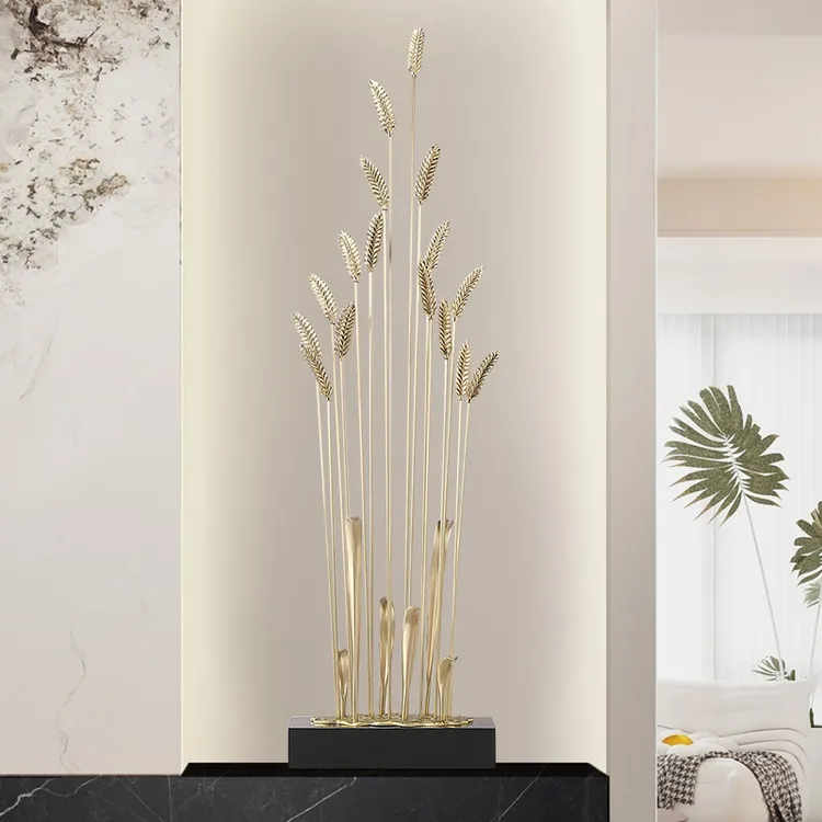 麦穗装饰摆件乔迁礼物新房客厅玄关电视柜两边轻奢寓意好的装饰品