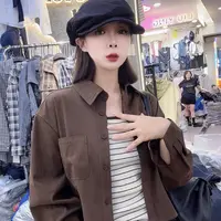 9680欧货秋款鹿皮绒外套➕条纹背心两件套，洋气十足！