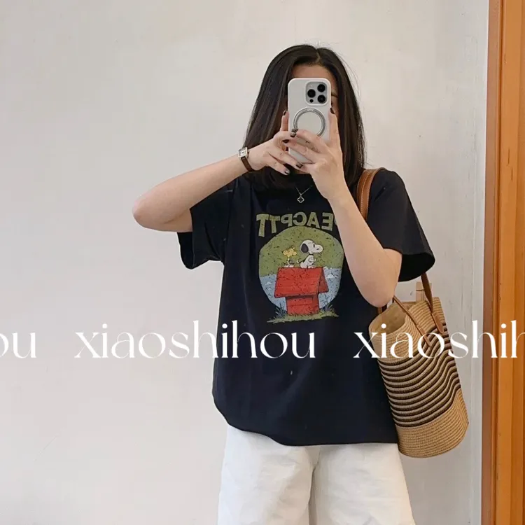 小时候女装店卡通史努比T恤1250