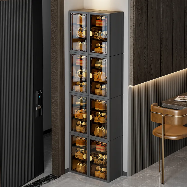 鞋盒收纳盒鞋子收纳神器省空间多层透明鞋柜收纳柜家用门口鞋架子