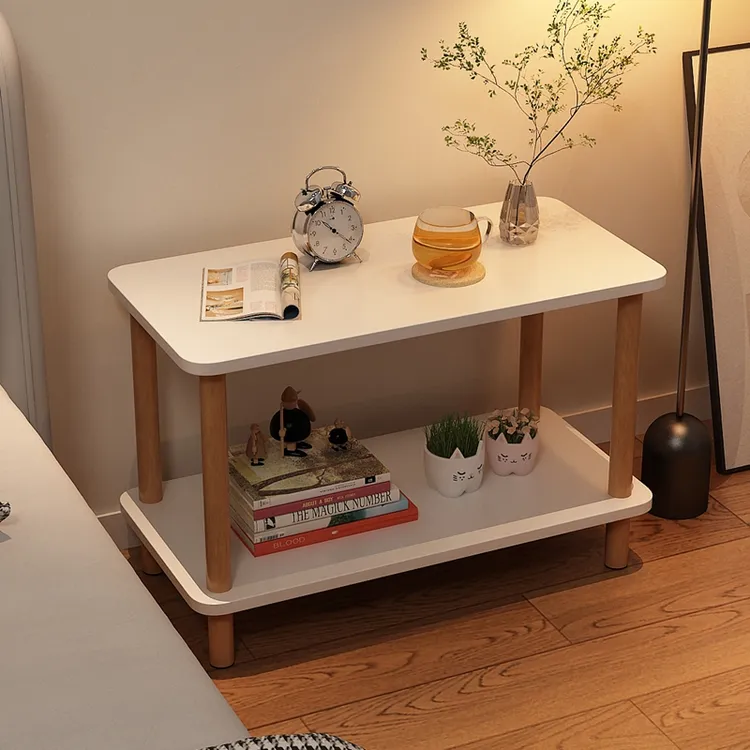 沙发边几床头柜卧室小桌子出租房专用床边桌小型茶几侧边柜置物架