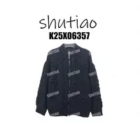 【SHUTIAO】2025秋冬：新款小众设计款开衫K25X06357