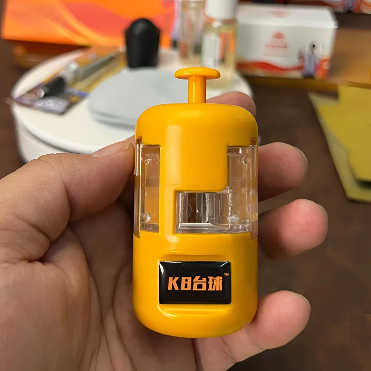 台球杆皮头修理器平面侧面弧度专用打磨修理工具K8台球