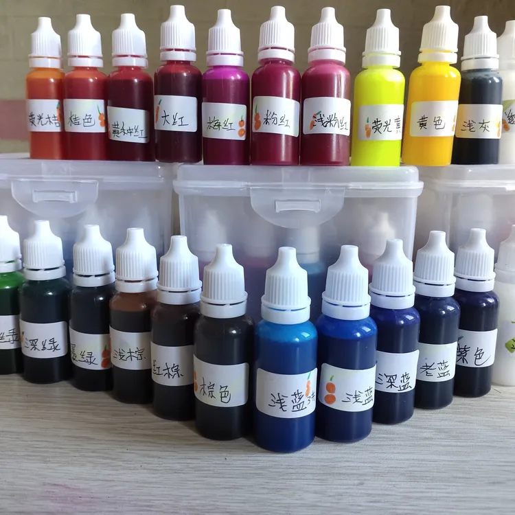 葫芦烙画专用防水颜料26色