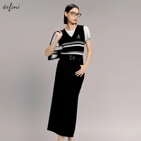 【女装优选WH】伊芙丽女士简约时尚背心1F8131341