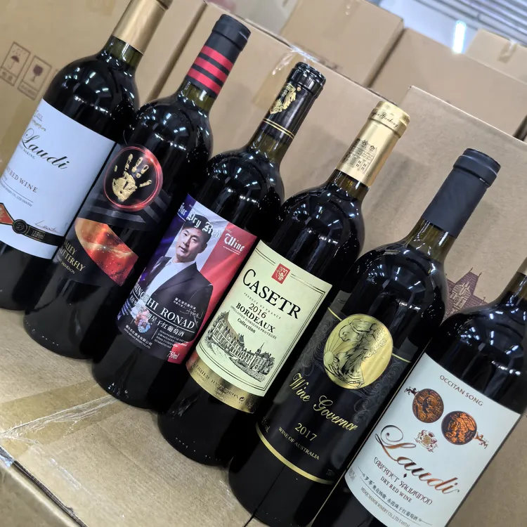 精选6瓶干红葡萄酒