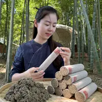 石磨蕲艾条，直径4.0  5.0桑皮纸三年陈手工艾条