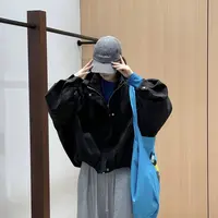新款夹克皮衣休闲简约百搭宽松短外套