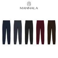 MANNALA丨“小暖羊”立体提臀高腰收腹贴合山羊绒塑型瑜伽裤Q9366