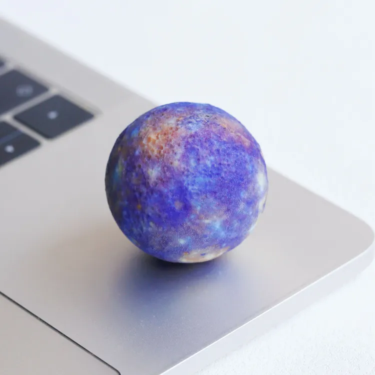 微缩星球彩色蓝色模型水星模型行星创意礼品轻奢星球八大行星模型