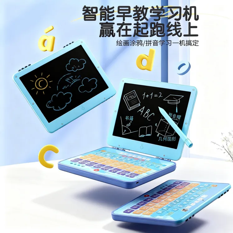 拼音小电脑学习机早教益智点读机幼小衔接拼读训练礼物