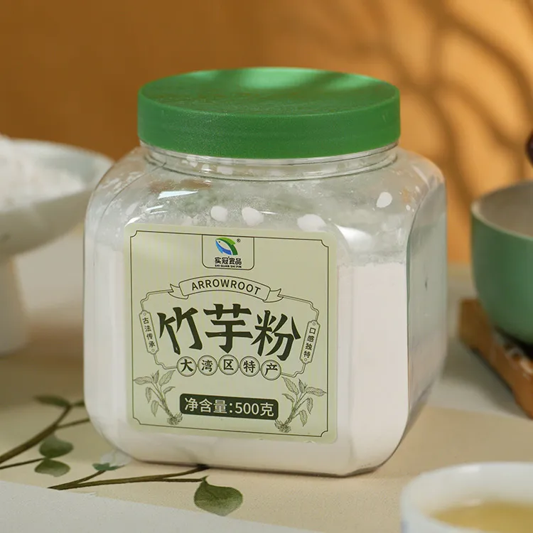 实冠竹芋粉冬薯粉竹薯粉代餐优先实冠食品台山特产芋头