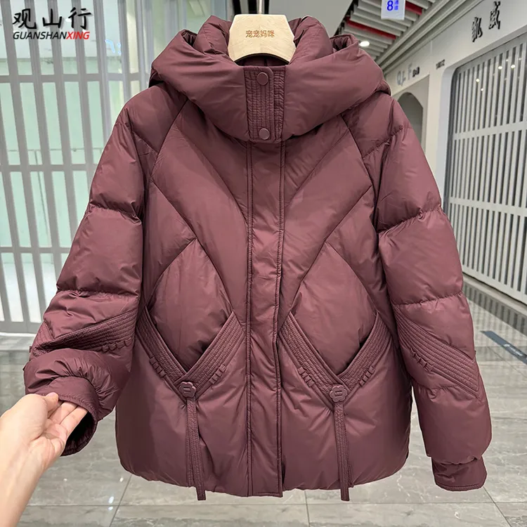 洋气妈妈冬装加厚保暖棉衣外套冬季新款中老年人女装短款棉服棉袄