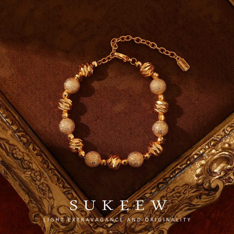 SUKEEW/酥可 【珠辉】菠萝珠时尚手链298101