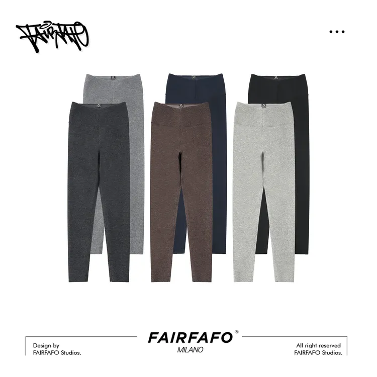 【外穿高腰打底裤】THKZ59361冬季新款显瘦时尚百搭高腰打底裤