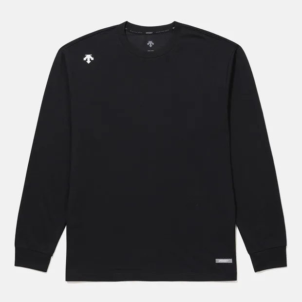DESCENTE/迪桑特【韩国直邮】男款圆领户外含棉长袖T恤SQ323UTL71