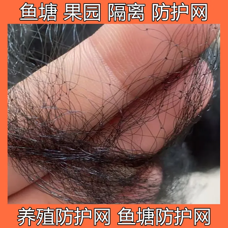 户外菜园果园大棚隔离防护尼龙加粗防鸟网适用于野营养殖