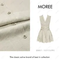 【MOREE】小众设计Pourquoi设计感不规则连衣裙-F8381