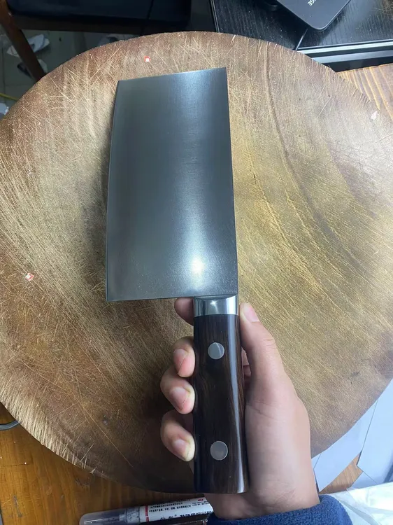 斩切刀夹进口安来钢sld模具钢纯手工锻打菜刀商用家用锋利