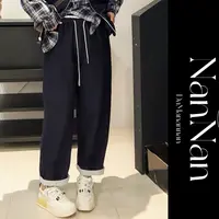 【楠楠推荐】秋季新款显瘦百搭松紧腰萝卜裤C7084