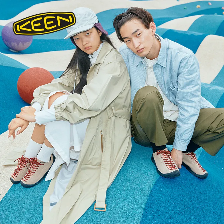 KEEN官方 JASPER山系户外男女同款露营鞋透气耐磨休闲鞋