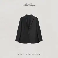MBNL-F「杰家绵羊皮」秦磊男装100绵羊皮荔枝纹皮衣夹克LL-WWT0087