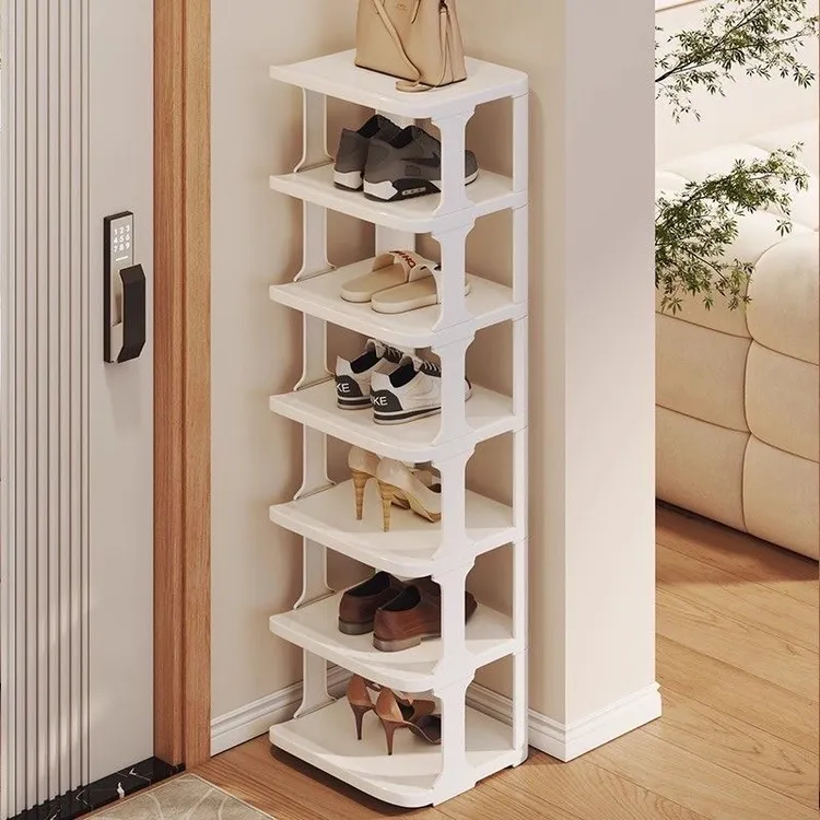 家用门口鞋架多层简易收纳鞋柜子宿舍玄关置物架门厅省空间收纳架