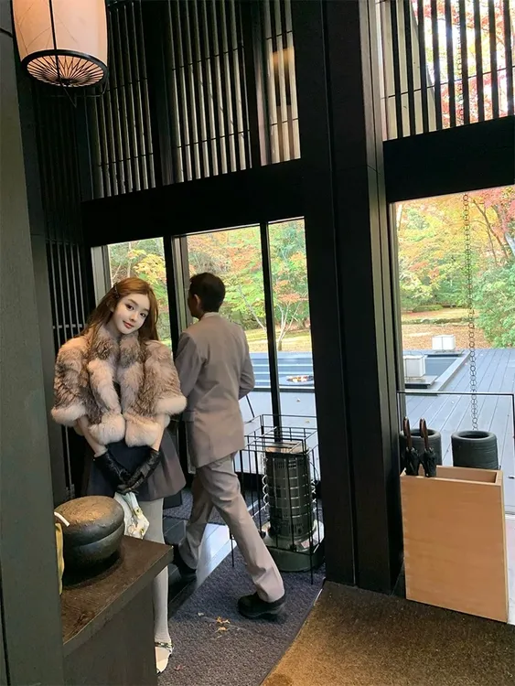 限量【贵夫人】超密密车车条工艺稀有狐皮草半袖短款