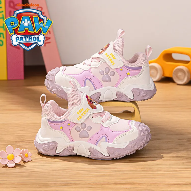 汪汪队女童运动鞋2025秋季新款儿童防滑户外跑步鞋男童轻便休闲鞋