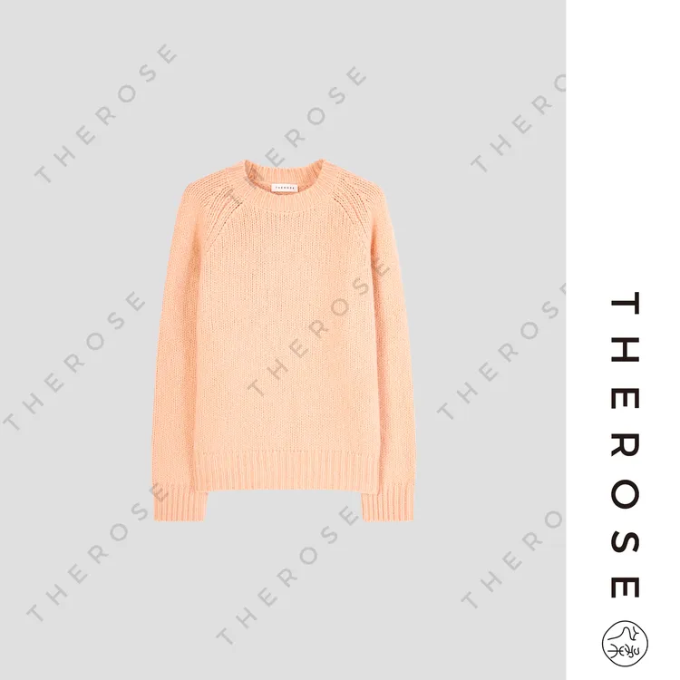 之柔【希腊午后】蓬松雾感舒适针织套头上衣柔软保暖气质慵懒毛衣女