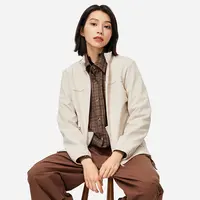 李宁运动潮流系列女子三合一（内-软壳外套/外-运动风衣）AWBU024