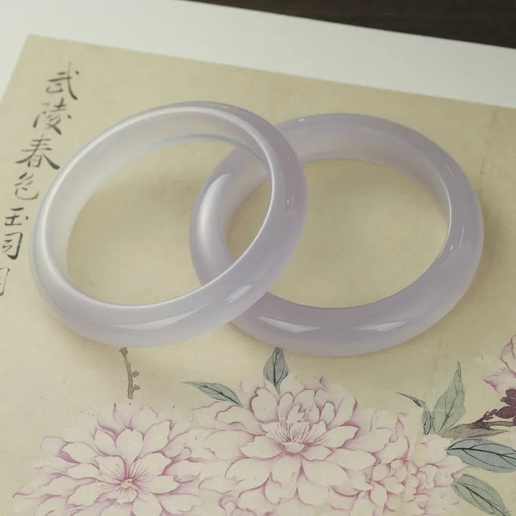 【云上叙】玉髓手镯-多样性发-发其一-9x8mm-V25765-M（甄选）