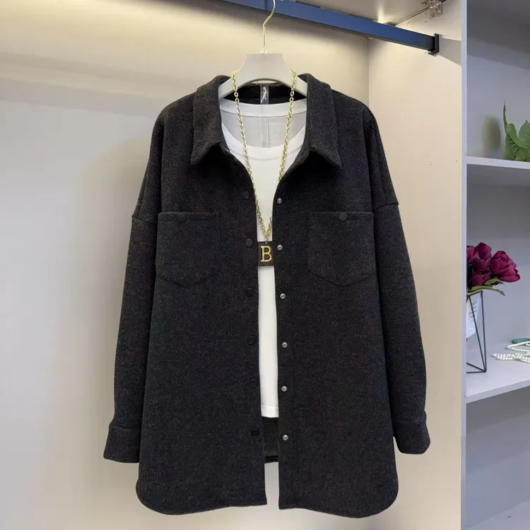 欧货2025新款韩范高级感休闲宽松外套