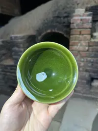 建盏主人杯-官帽玉子帝王绿