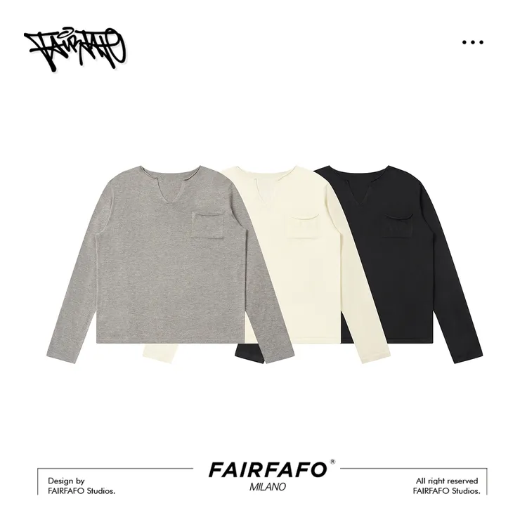 【随性轻薄针织衫】NYMY59060秋冬高级感极简设计风显瘦长袖