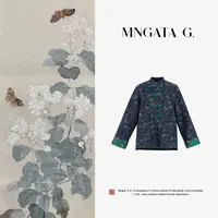 MNGATA G.宫小妍【丝绣未央】棉质秋冬新中式中国风休闲外套5061679