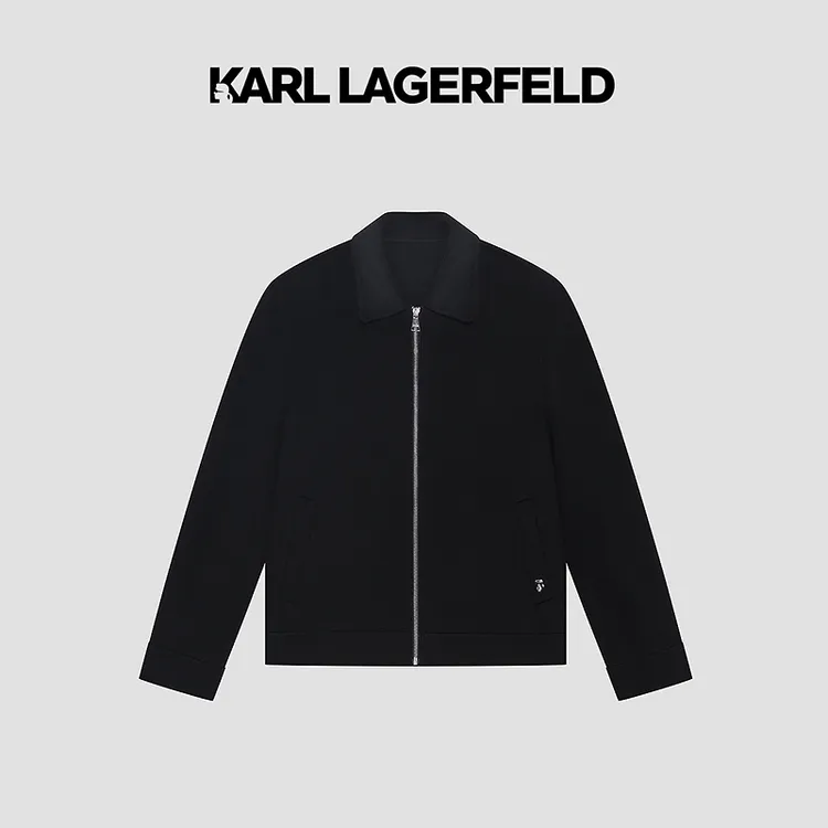 【官方男装】KARL LAGERFELD卡尔拉格斐25秋季新款休闲夹克M21O1416