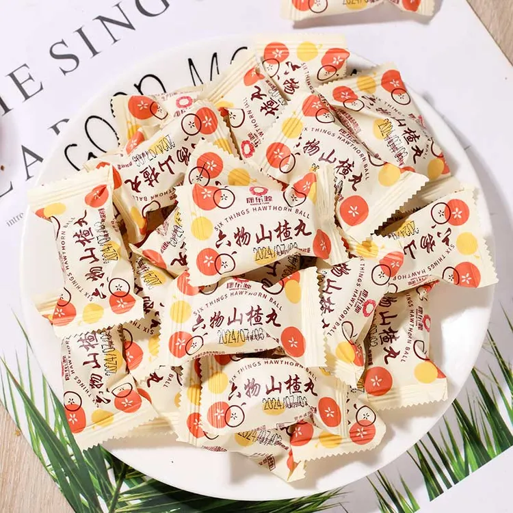 康乐源六物山楂丸无添加茯苓山药陈皮酸甜开胃儿童宝宝山楂球零食