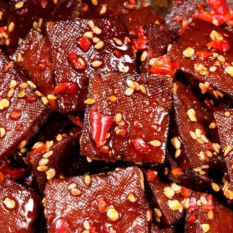 香辣豆干湖南特产4大包平江酱干零食小吃香干休闲食品工厂代发