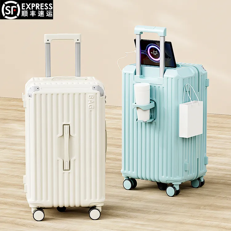 大容量行李箱2025新款女拉杆箱24寸加厚静音密码箱学生旅行箱男26