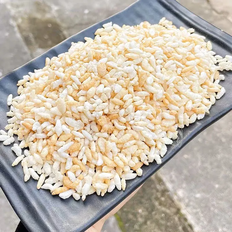皖南特产安徽宣城泾县现手工炒糯米发米农家原味黄炒米即食500克