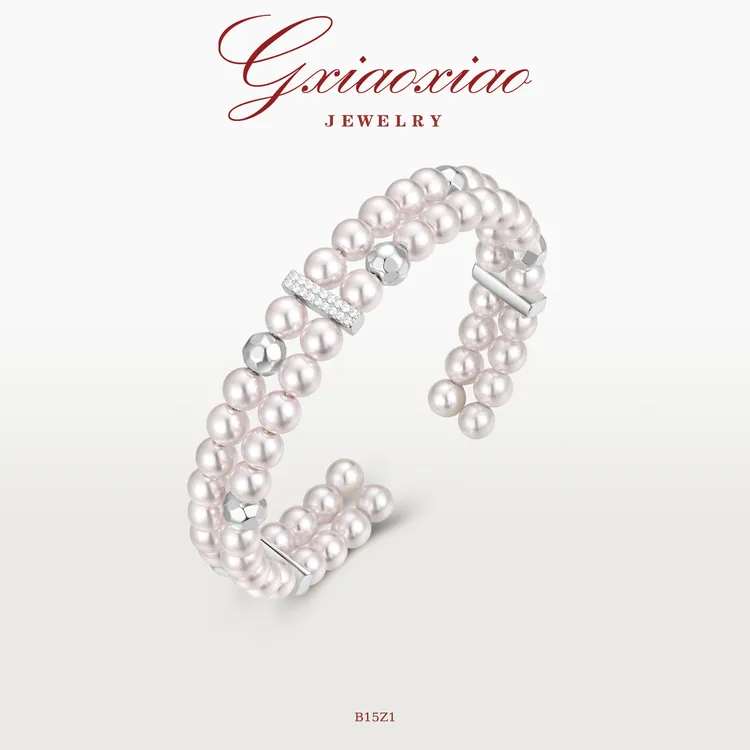 G XIAOXIAO 镀K金 法式轻奢复古高级感多层臂环手镯 B15Z1